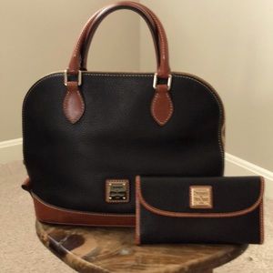 Dooney & Bourke Authentic Leather Satchel & Wallet